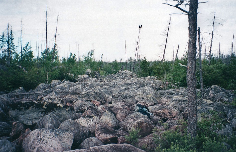 The boulder portage